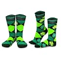 American Patriotic Stars and Stripes Crew Knee High Low Cut Ankle Novelty Socks for Men and Women Multipair