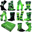 American Patriotic Stars and Stripes Crew Knee High Low Cut Ankle Novelty Socks for Men and Women Multipair