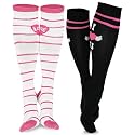 American Patriotic Stars and Stripes Crew Knee High Low Cut Ankle Novelty Socks for Men and Women Multipair