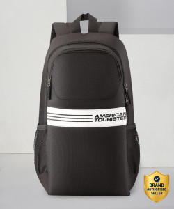 american tourister medium 22 l backpack ace daypack - black black