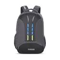 American Tourister Martt+ 01 | 28L Backpack | 17" Laptop Bag | 3.5 Compartments | Office & College Backpack for Men and Women | Rain Cover Included | Grey | 1 Year Global Warranty