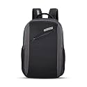 American Tourister Martt+ 02 | 30L Backpack | 17" Laptop Bag | 3.5 Compartments | Office &amp; College Backpack for Men and Women | Rain Cover included| Black/Grey | 1 Year Global Warranty