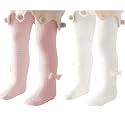 American Trends Baby Girls Bow Knot Cable Knit Tights Toddler Leggings