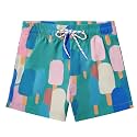 American Trends Boys Swim Trunks Toddler Swim Shorts Bathing Suit Kids Swimsuit Youth Swimwear