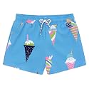 American Trends Boys Swim Trunks Toddler Swim Shorts Bathing Suit Kids Swimsuit Youth Swimwear