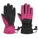 American Trends Kids Waterproof Winter Gloves Warm Snow Gloves Boys Girls Ski Gloves Toddler Mittens Windproof