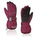 American Trends Kids Waterproof Winter Gloves Warm Snow Gloves Boys Girls Ski Gloves Toddler Mittens Windproof