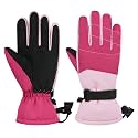 American Trends Kids Waterproof Winter Gloves Warm Snow Gloves Boys Girls Ski Gloves Toddler Mittens Windproof