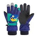 American Trends Winter Gloves for Kids Waterproof Boys Girls Cute Snow Ski Gloves Toddler Snowboarding Gloves Windproof