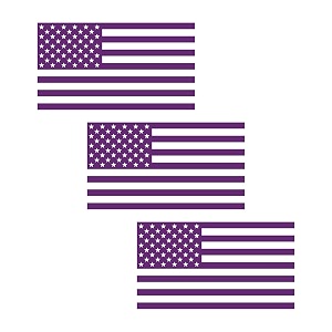 American US Flag Pick Color Size Vinyl