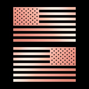 American US Flag Pick Color Size Vinyl