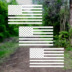 American US Flag Pick Color Size Vinyl