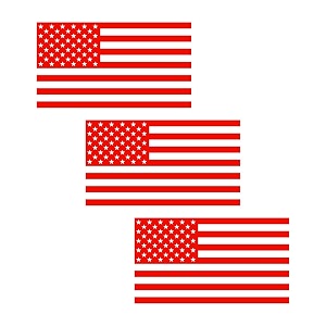 American US Flag Pick Color Size Vinyl