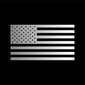 American US Flag Pick Color Size Vinyl