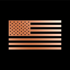 American US Flag Pick Color Size Vinyl