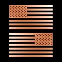 American US Flag Pick ColorSize Vinyl Decal