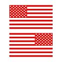 American US Flag Pick ColorSize Vinyl Decal