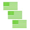 American US Flag Pick ColorSize Vinyl Decal
