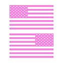 American US Flag Pick ColorSize Vinyl Decal