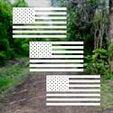 American US Flag Pick ColorSize Vinyl Decal