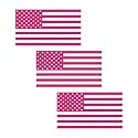 American US Flag Pick ColorSize Vinyl Decal