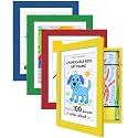 Americanflat 8.5x11 Changeable Kids Art Frame 4-Pack - Primary Colors