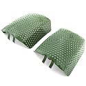 Americruise Motorcycle 1 Pair Chrome Front Caliper Brake Screen Inserted Cover Caliper Guards for Harley Touring Road King Electra Street Glide FLHT FLHX &amp; V-Road Models (Green)