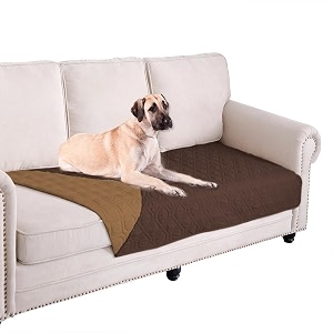 ameritex waterproof dog bed cover pet blanket for furniture bed couch sofa reversible