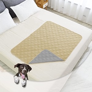 ameritex waterproof dog bed cover pet blanket for furniture bed couch sofa reversible