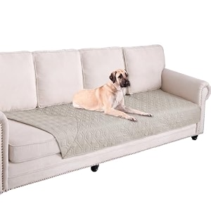 ameritex waterproof dog bed cover pet blanket for furniture bed couch sofa reversible