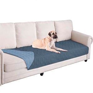 ameritex waterproof dog bed cover pet blanket for furniture bed couch sofa reversible