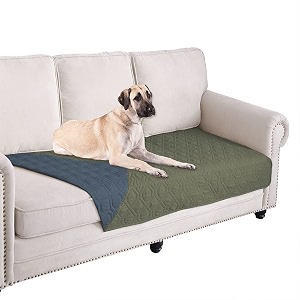 ameritex waterproof dog bed cover pet blanket for furniture bed couch sofa reversible