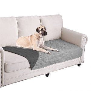 ameritex waterproof dog bed cover pet blanket for furniture bed couch sofa reversible