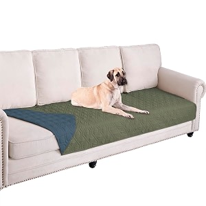ameritex waterproof dog bed cover pet blanket for furniture bed couch sofa reversible