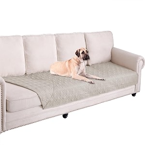 ameritex waterproof dog bed cover pet blanket for furniture bed couch sofa reversible