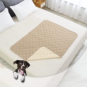 ameritex waterproof dog bed cover pet blanket for furniture bed couch sofa reversible