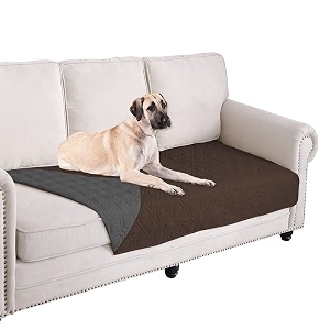 ameritex waterproof dog bed cover pet blanket for furniture bed couch sofa reversible