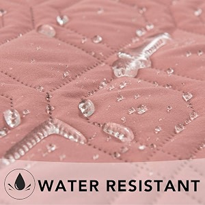 ameritex waterproof dog blanket for bed couch sofa 52x82 inches pinkburgundy