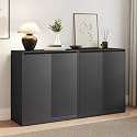 AMERLIFE 63" W DIY Modular Storage Cabinet, 2-Piece 2-Door Cabinet