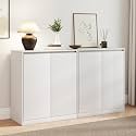 AMERLIFE 63" W DIY Modular Storage Cabinet, 2-Piece 2-Door Cabinet