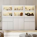 AMERLIFE 72" H DIY Modular Cabinet, 6-Piece Storage &amp; Display Units