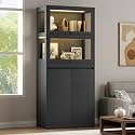 AMERLIFE 72" H DIY Modular Cabinet Unit, Flexible Stackable &amp; Side-by-Side