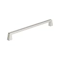 Amerock 10-1/16" Blackrock Satin Nickel Drawer Pull
