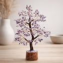 Amethyst Crystal Tree with 300 Healing Chips