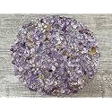 Ametrine Chips – Natural Mini Ametrine Stones, Crushed Undrilled Ametrine, Semi-Tumbled Genuine Ametrine (10 lbs Bulk)