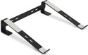 AMEXTRON Aluminium Portable Laptop Stand with Height Adjustable & Foldable Stand for MacBook, HP, Dell, & all Other device Iron Laptop Stand Compatible with 26 - 35 cm Laptops