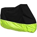 amiciAuto Motorbike Cover XXL Size, Dustproof & Waterproof Bike Cover with Elastic Bottom and Storage Bag