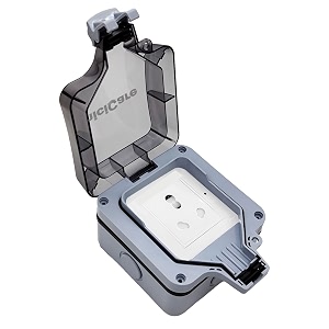 amicicare waterproof power socket 616amp outdoor electric switch ip66