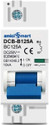 amiciSmart DC Circuit Breaker 125A 250V | 1P B Curve MCB for PV/Solar Systems & Battery 6kA Breaking Capacity | Fast Trip Time ≤0.03s | DIN Rail Mount MCB (1)