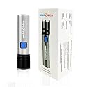 amiciVision Metal USB-Rechargeable T6 LED, 4 Modes Zoom-able Powerful Torch